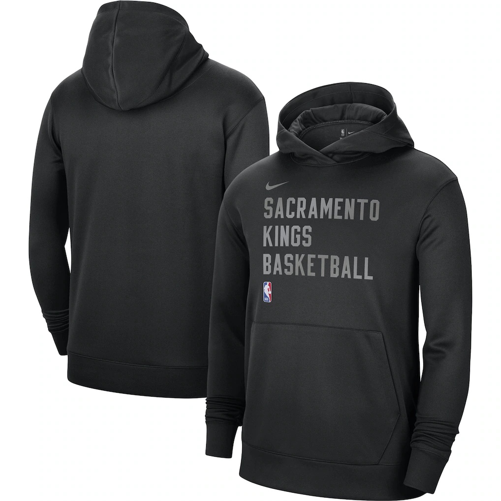 Sacramento Kings Nike Unisex 2023/24 Performance Spotlight On-Court Practice Pullover Hoodie