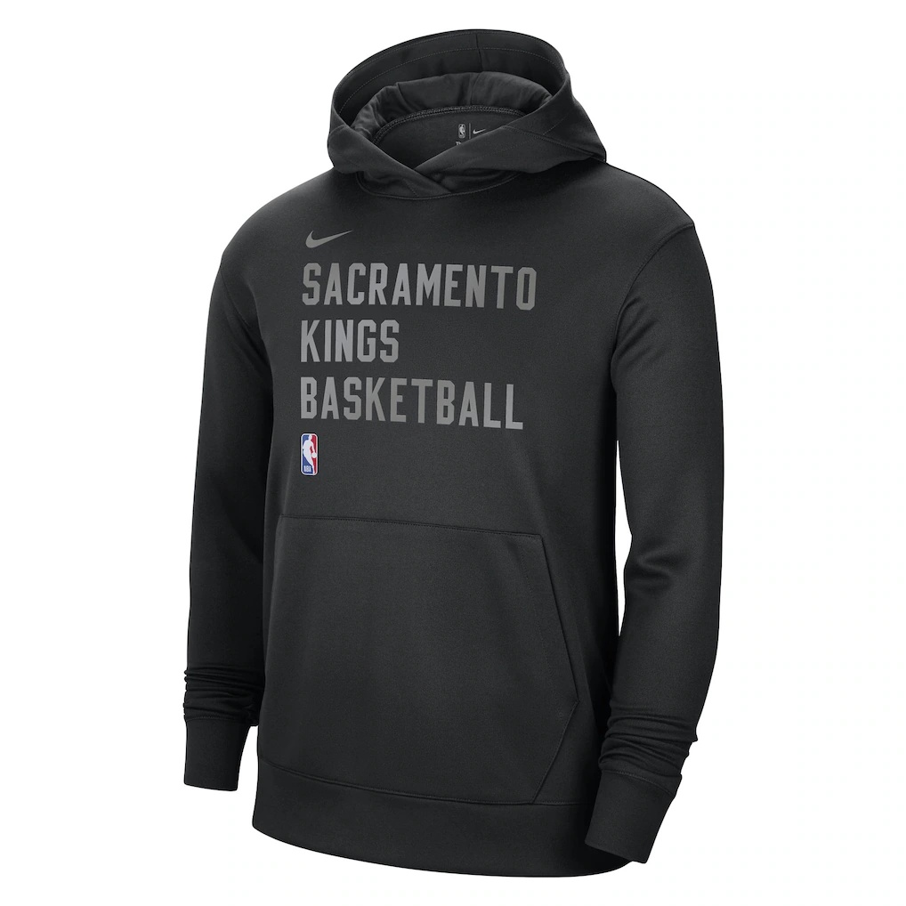 Sacramento Kings Nike Unisex 2023/24 Performance Spotlight On-Court Practice Pullover Hoodie