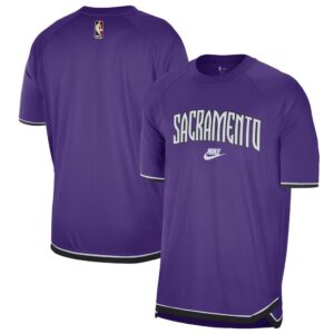 Sacramento Kings Nike 2024/25 Classic Edition Pregame Shooting T-Shirt