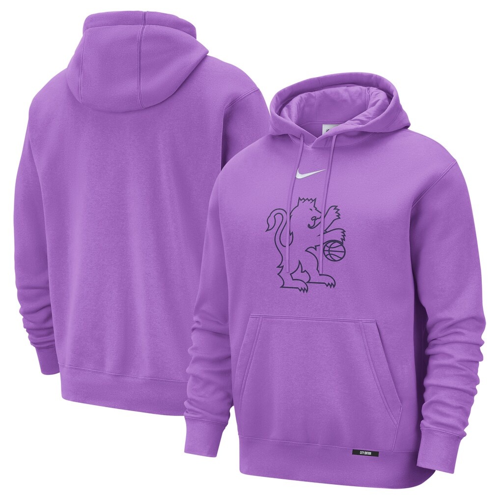Sacramento Kings Nike 2025/26 City Edition Essential Logo Remix Hoodie