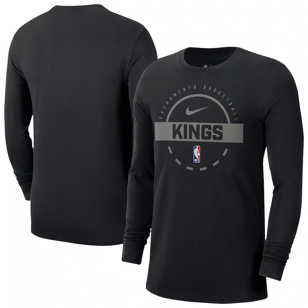 Sacramento Kings Nike Authentic Long Sleeve Practice T-Shirt