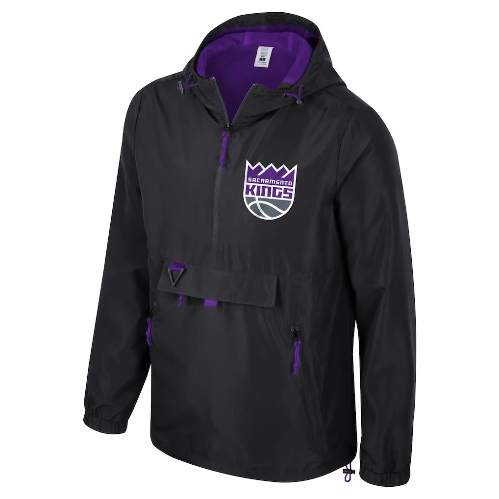 Sacramento Kings Stadium Essentials Unisex Compete Quarter-Zip Hoodie Jacket