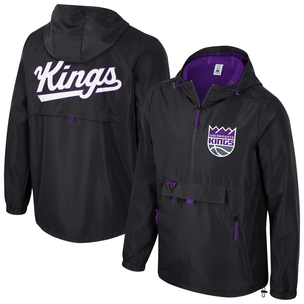 Sacramento Kings Stadium Essentials Unisex Compete Quarter-Zip Hoodie Jacket