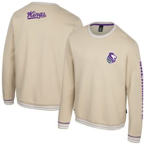 Sacramento Kings Stadium Essentials Unisex Halftime Pullover Sweatshirt - Natural