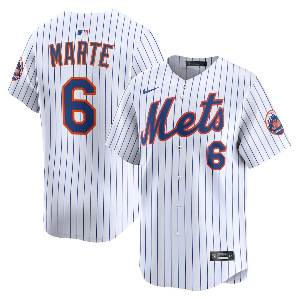 Starling Marte New York Mets Nike Home Limited Player Jersey