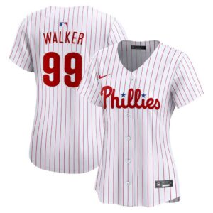 Taijuan Walker Philadelphia Phillies Nike Women's Home Limited Player Jersey