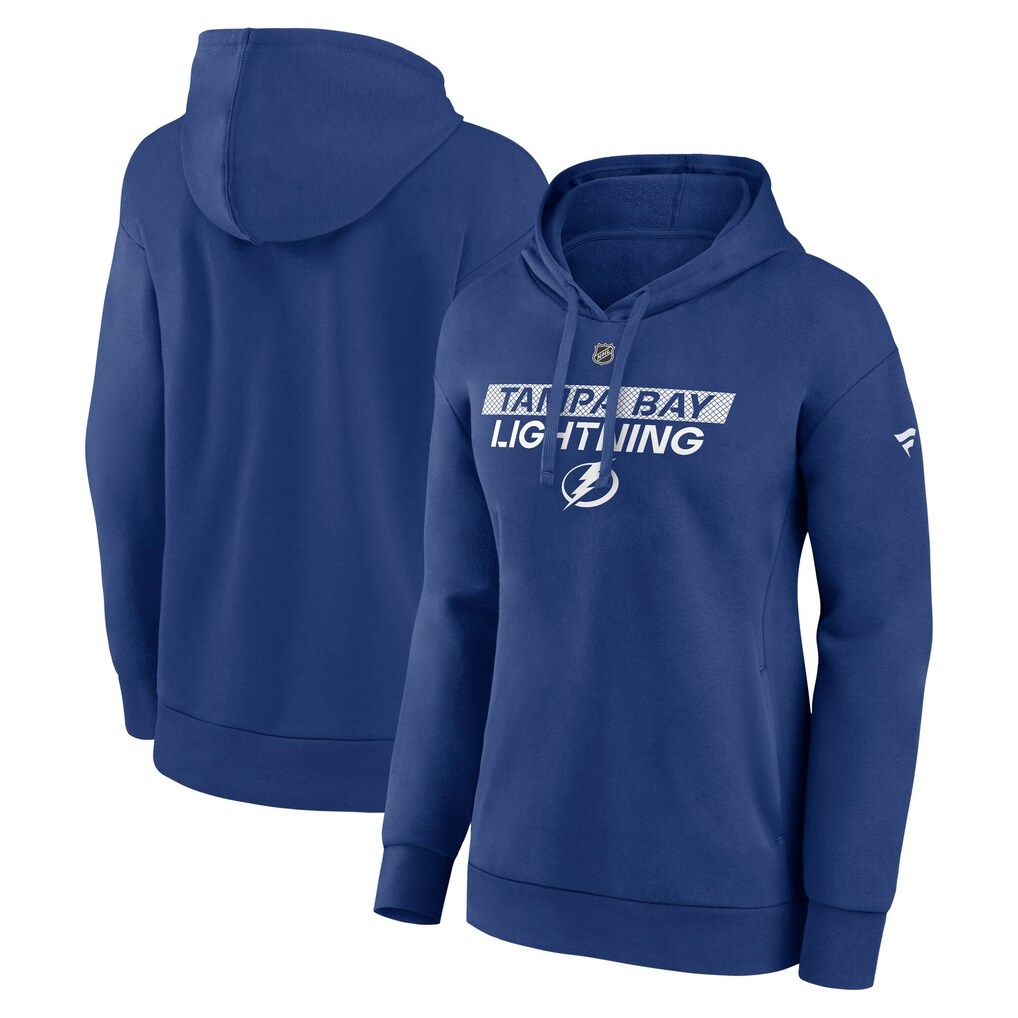 Tampa Bay Lightning Fanatics Women’s Authentic Pro Core Primary Fleece Pullover Hoodie