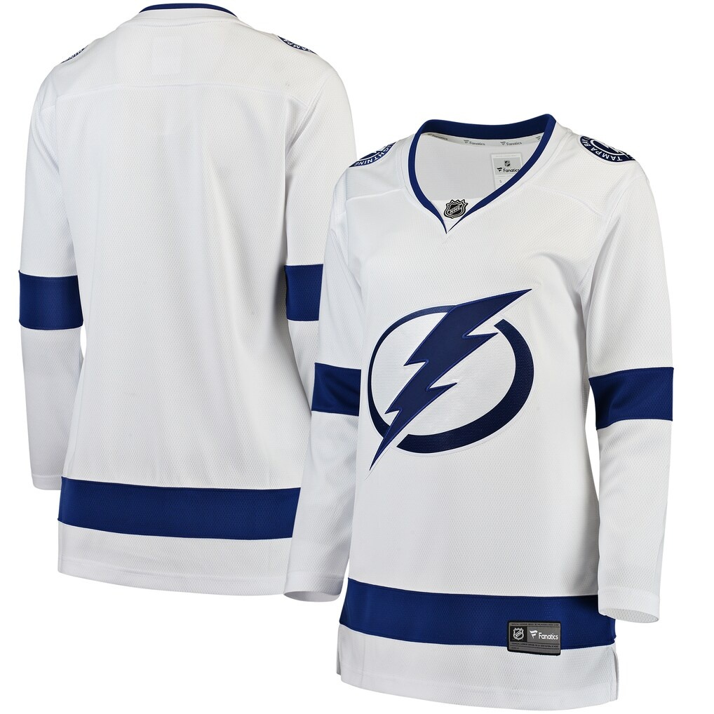 Tampa Bay Lightning Fanatics Women’s Away Breakaway Jersey