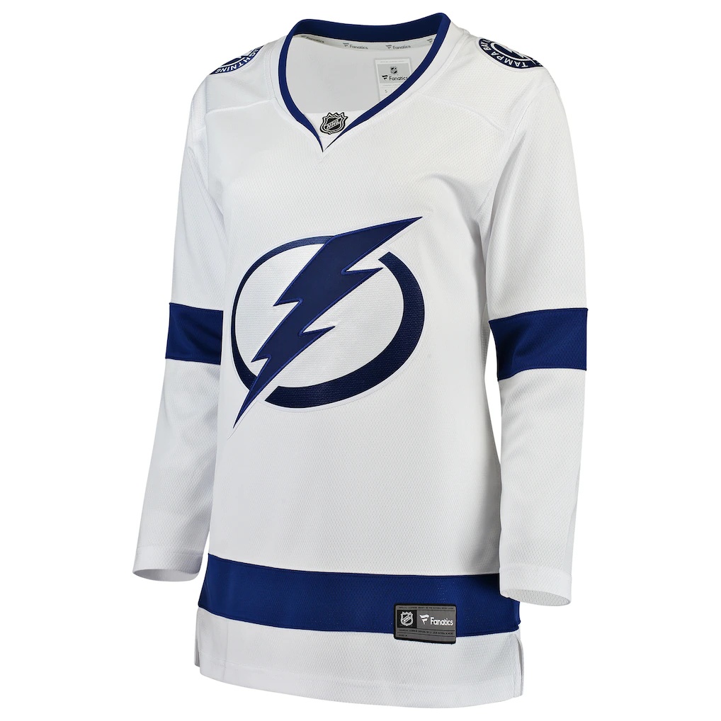 Tampa Bay Lightning Fanatics Women’s Away Breakaway Jersey