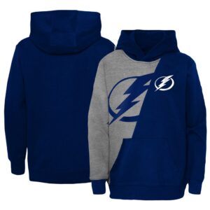 Tampa Bay Lightning Preschool Unrivaled Pullover Hoodie - Gray/Blue