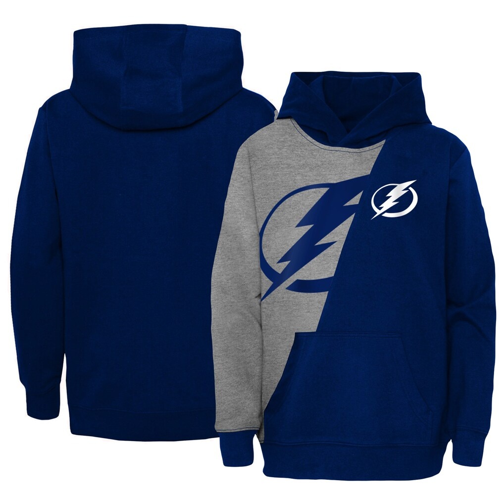 Tampa Bay Lightning Preschool Unrivaled Pullover Hoodie – Gray/Blue