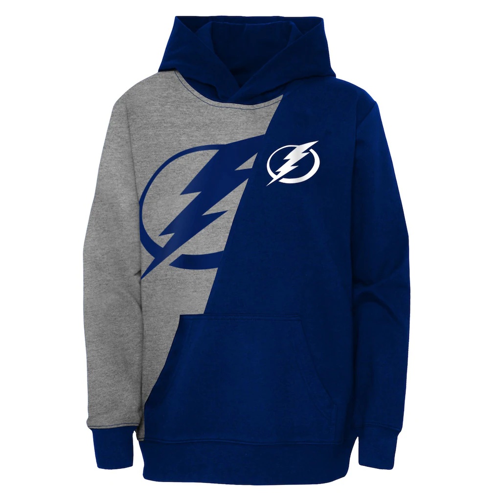Tampa Bay Lightning Preschool Unrivaled Pullover Hoodie – Gray/Blue