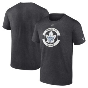 Toronto Maple Leafs Fanatics Authentic Pro Core Secondary T-Shirt - Heather Charcoal