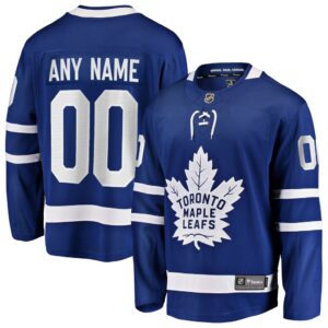 Toronto Maple Leafs Fanatics Home Breakaway Custom Jersey