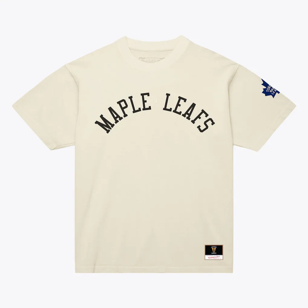 Toronto Maple Leafs Mitchell & Ness Unisex Arched Team T-Shirt