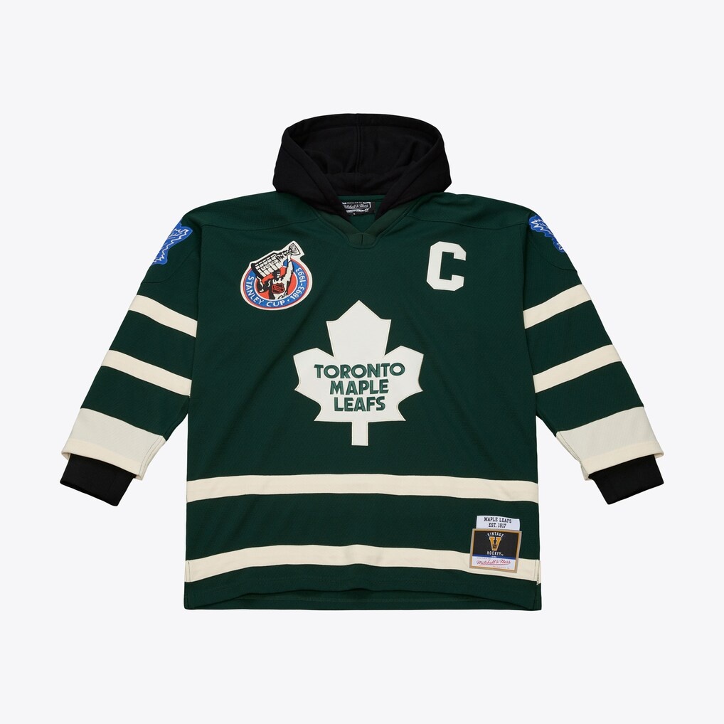 Toronto Maple Leafs Mitchell & Ness x Just Don Jersey Hoodie