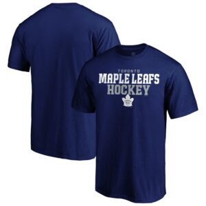 Toronto Maple Leafs Navy Double Stack T-Shirt