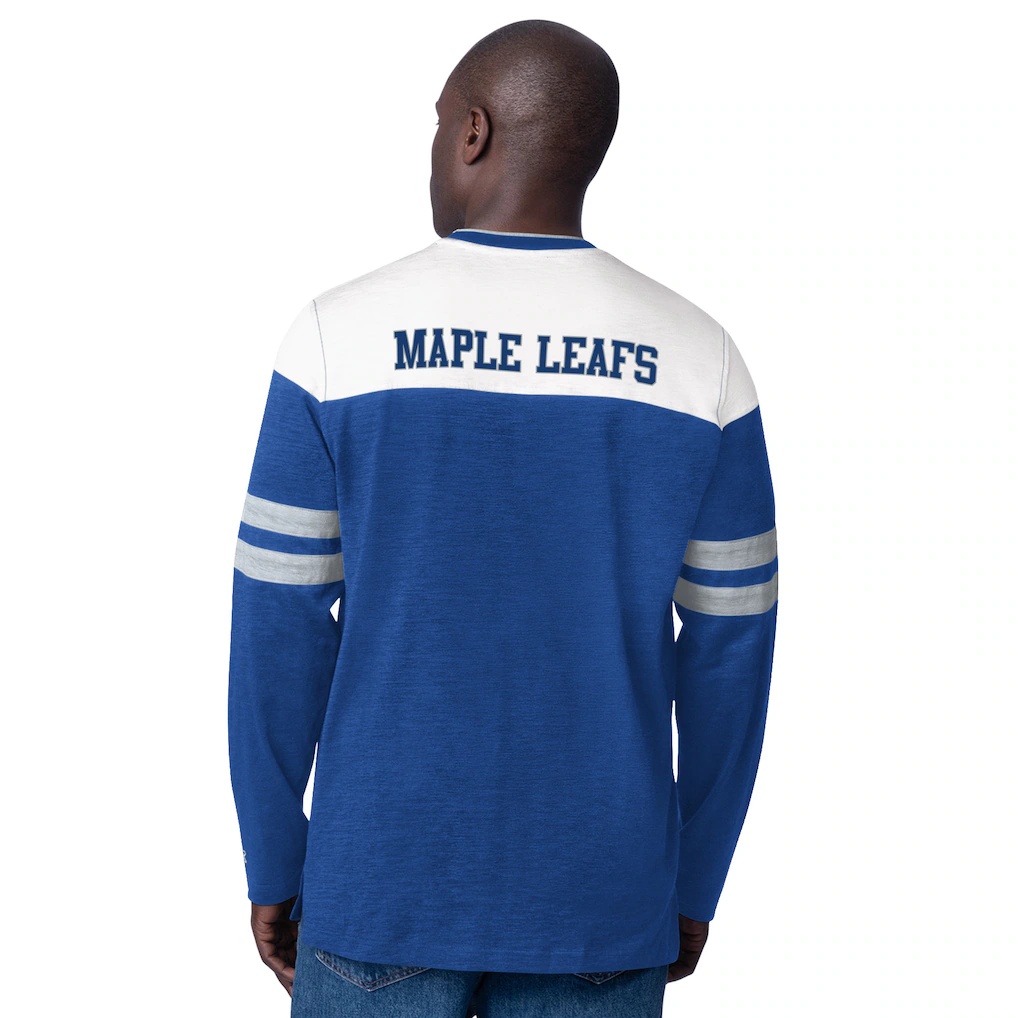 Toronto Maple Leafs Starter Blitz Durene Long Sleeve T-Shirt
