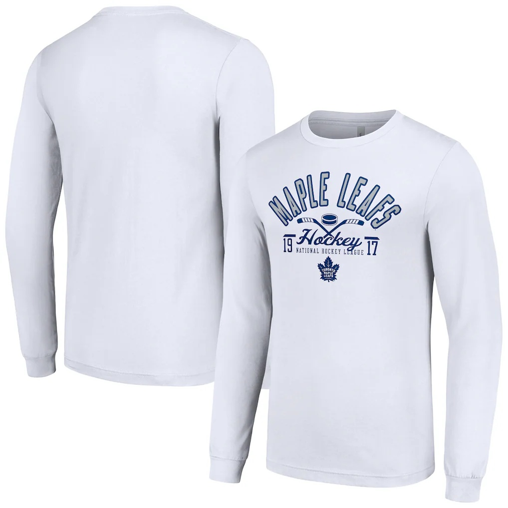 Toronto Maple Leafs Starter Puck Long Sleeve T-Shirt