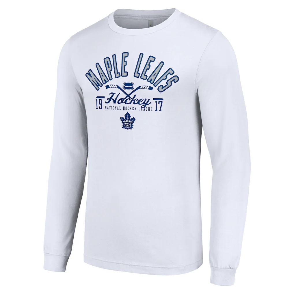 Toronto Maple Leafs Starter Puck Long Sleeve T-Shirt