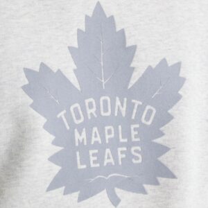 Toronto Maple Leafs Todd Snyder by Fanatics Relaxed Canadian Fleece Turtleneck - Heather Gray