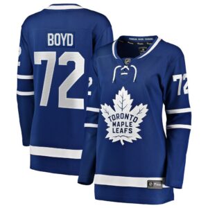Travis Boyd Toronto Maple Leafs Fanatics Women's Home Breakaway Jersey
