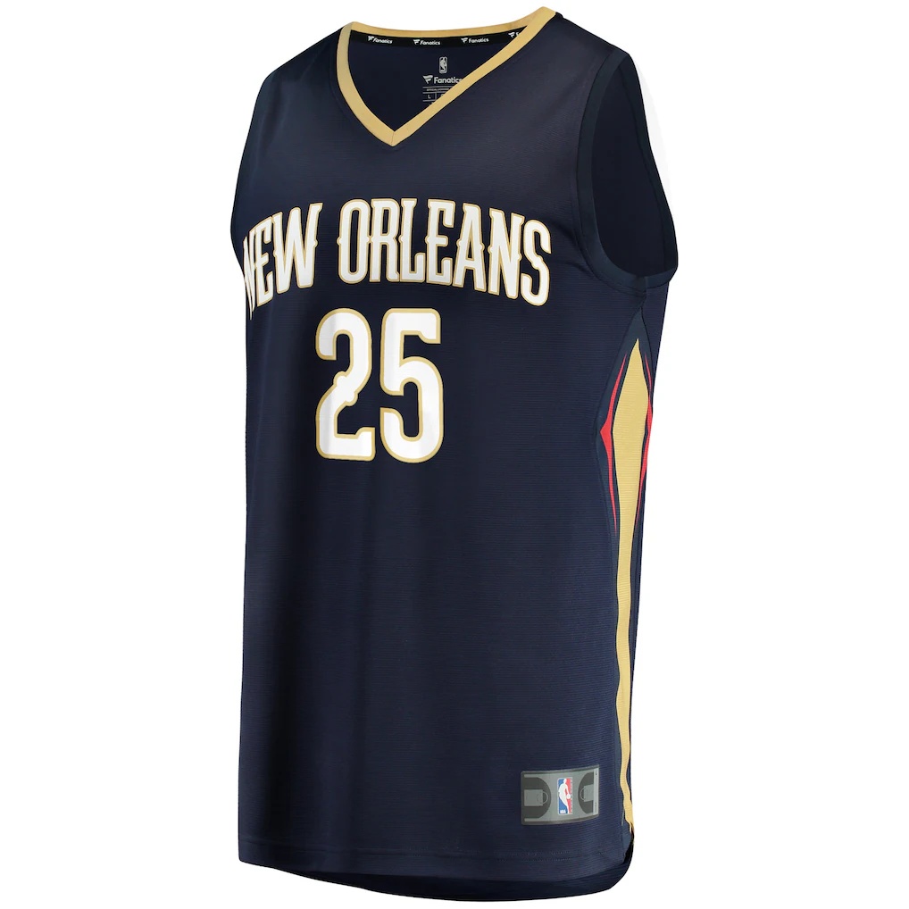 Trey Murphy III New Orleans Pelicans Fanatics Fast Break Replica Jersey – Icon Edition