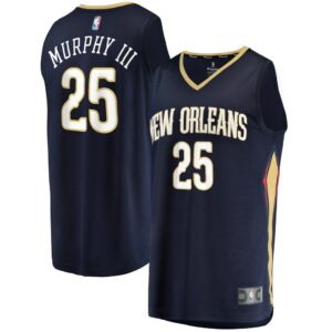 Trey Murphy III New Orleans Pelicans Fanatics Fast Break Replica Jersey - Icon Edition