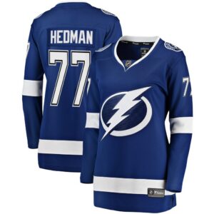 Victor Hedman Tampa Bay Lightning Fanatics Women's Home Breakaway Jersey