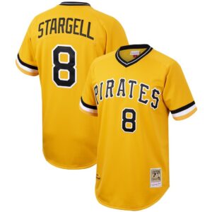 Willie Stargell Pittsburgh Pirates Mitchell & Ness Cooperstown Collection Authentic Jersey