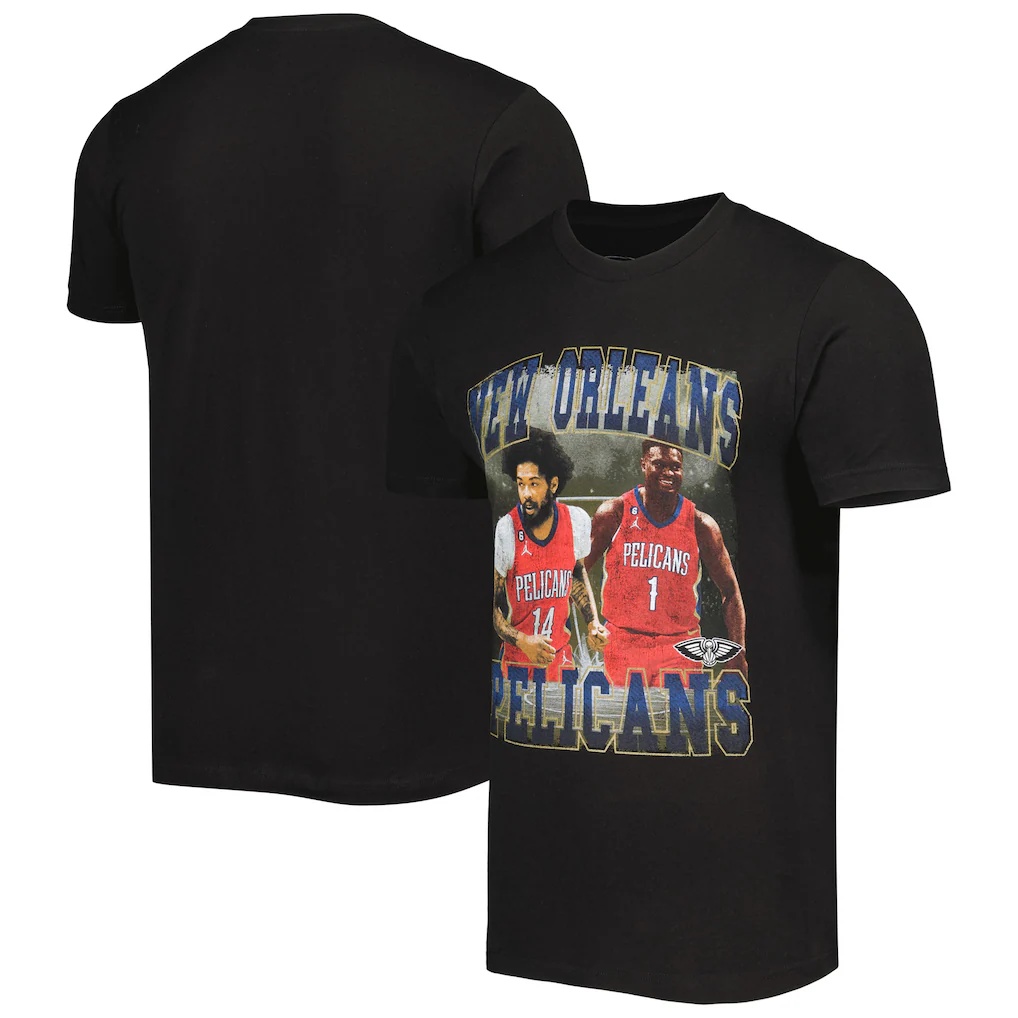 Zion Williamson & Brandon Ingram New Orleans Pelicans Stadium Essentials Unisex Player Duo T-Shirt