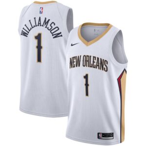 Zion Williamson New Orleans Pelicans Nike 2019/2020 Swingman Jersey - Association Edition