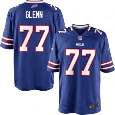 Nike Youth Buffalo Bills Cordy Glenn Team Color Game Jersey - - Front View