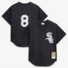 Bo Jackson Chicago White Sox Mitchell & Ness Authentic Batting Practice Jersey - Black - Front View