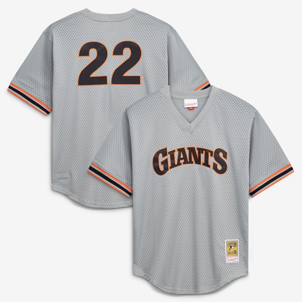 Will Clark San Francisco Giants Mitchell & Ness Authentic Batting Practice Jersey