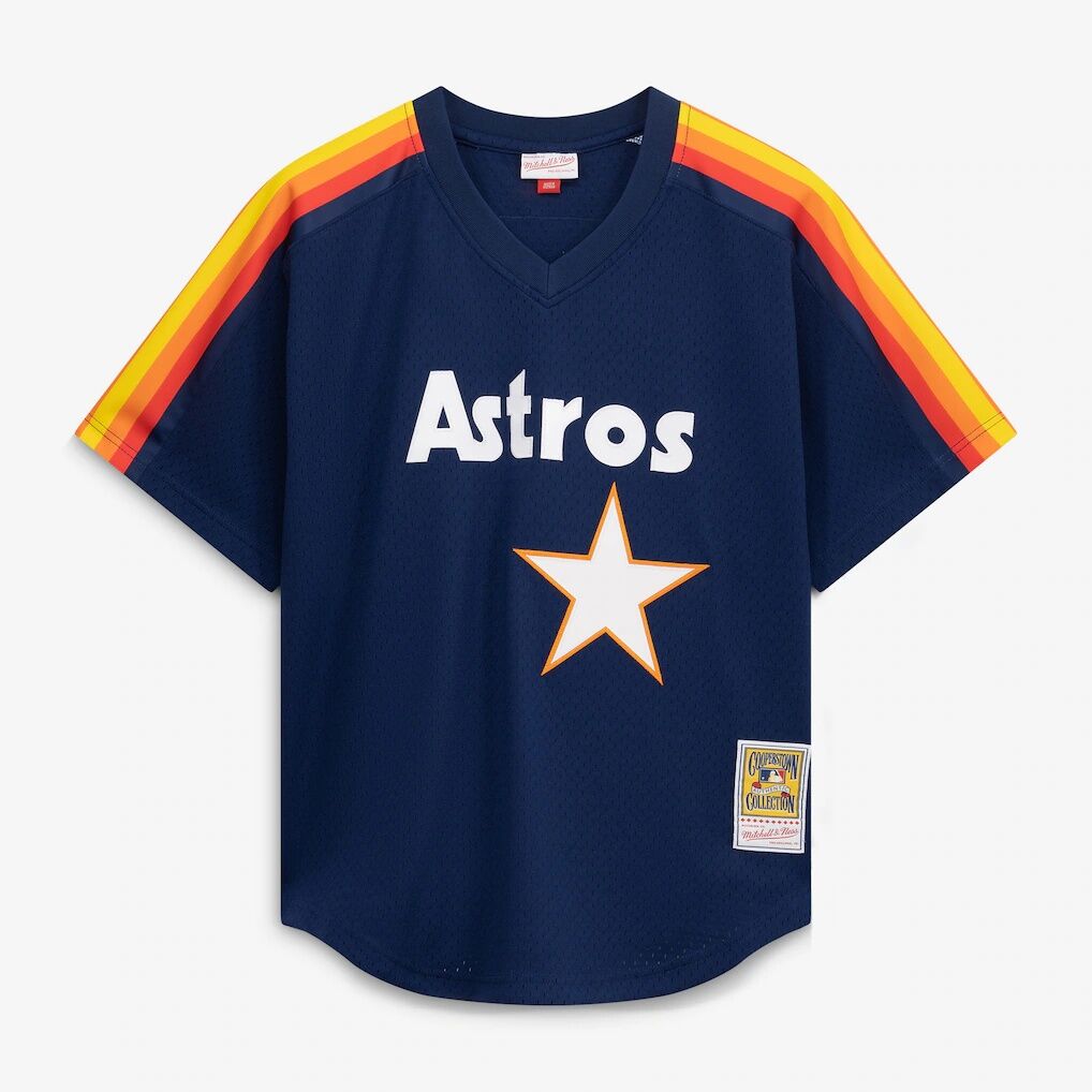 Nolan Ryan Houston Astros Mitchell & Ness Authentic Batting Practice Jersey