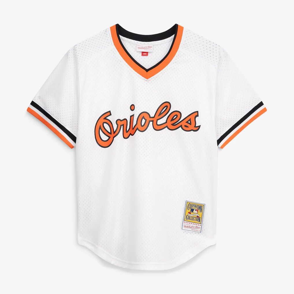 Cal Ripken Jr. Baltimore Orioles Mitchell & Ness Authentic Batting Practice Jersey