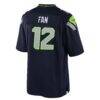12th Fan Seattle Seahawks Nike Youth Game Jersey - - Detail View