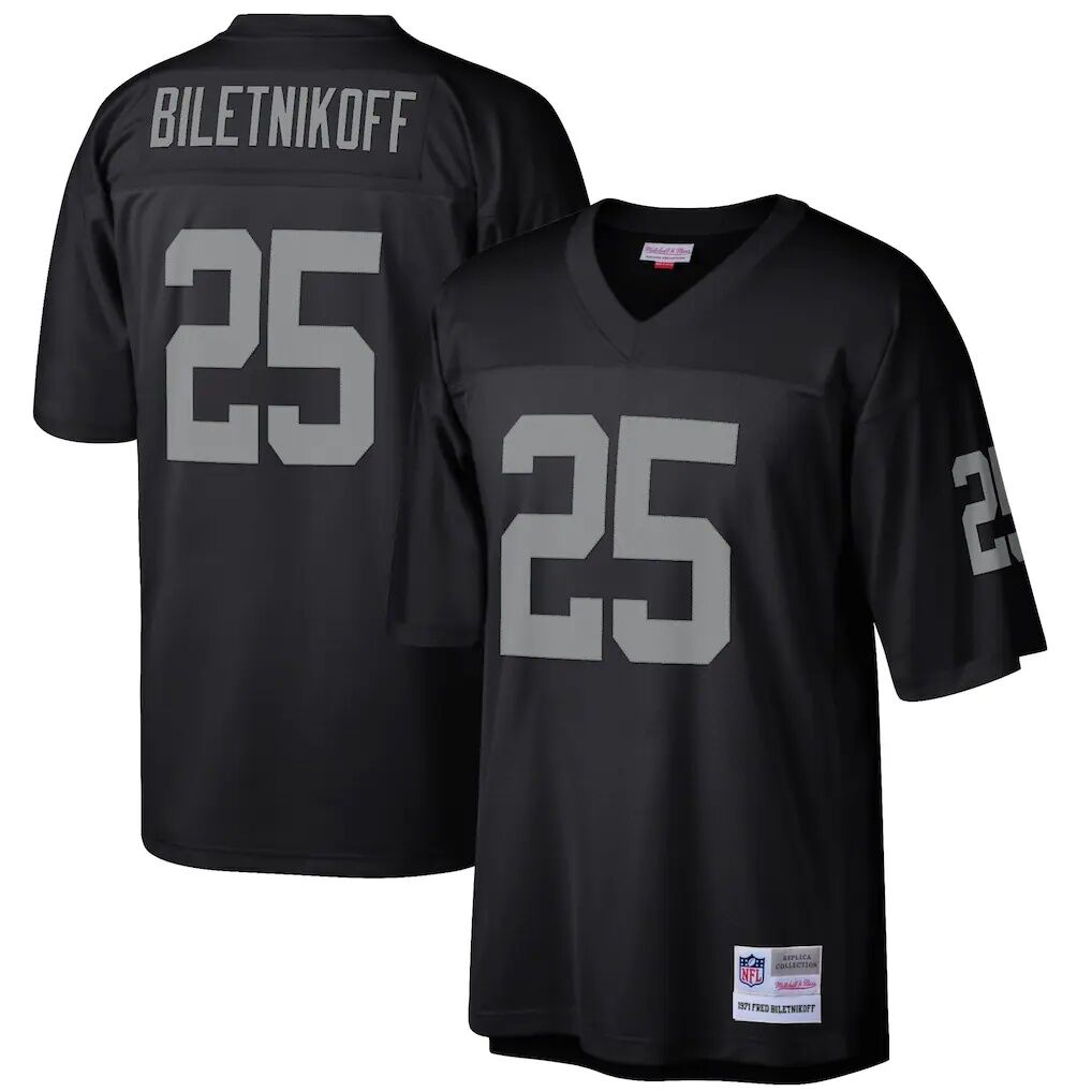 Fred Biletnikoff Las Vegas Raiders Mitchell & Ness Retired Player Legacy Replica Jersey