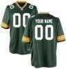 Green Bay Packers Nike Youth Custom Game Jersey - Green - Front View
