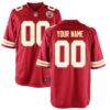 Kansas City Chiefs Nike Youth Custom Game Jersey - Red - Front View