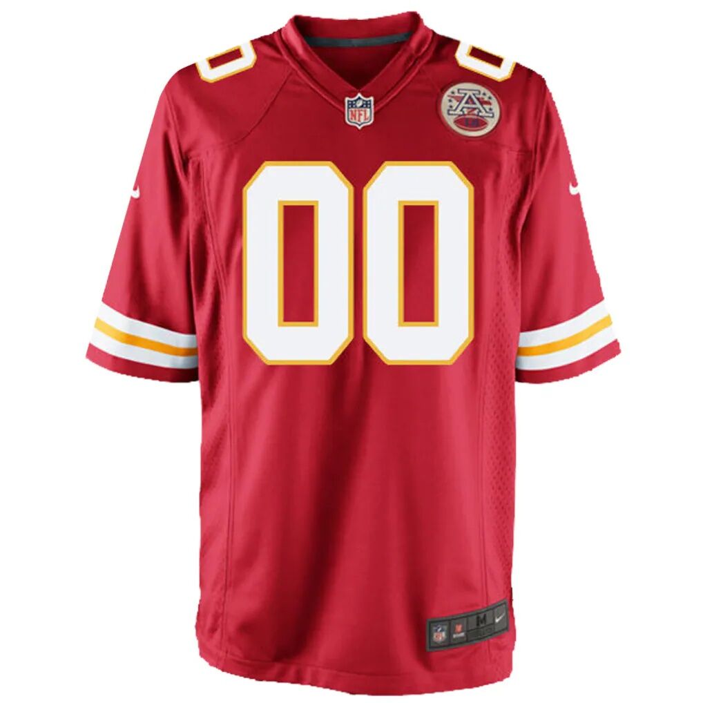 Kansas City Chiefs Nike Youth Custom Game Jersey