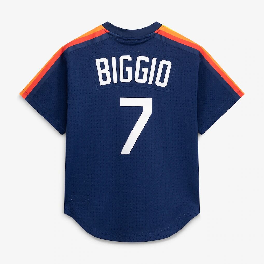 Craig Biggio Houston Astros Mitchell & Ness Authentic Batting Practice Jersey