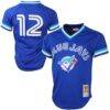 Mitchell & Ness Roberto Alomar Toronto Blue Jays Cooperstown Collection Mesh Batting Practice Jersey - - Front View