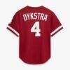 Lenny Dykstra Philadelphia Phillies Mitchell & Ness Authentic Batting Practice Jersey - - Detail View