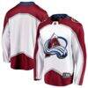 Colorado Avalanche Fashion7 Away Breakaway Jersey - White - Front View