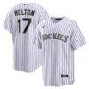Todd Helton Colorado Rockies Nike Home Retired Player Replica Jersey - White - Front View
