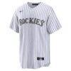 Todd Helton Colorado Rockies Nike Home Retired Player Replica Jersey - White - Side View