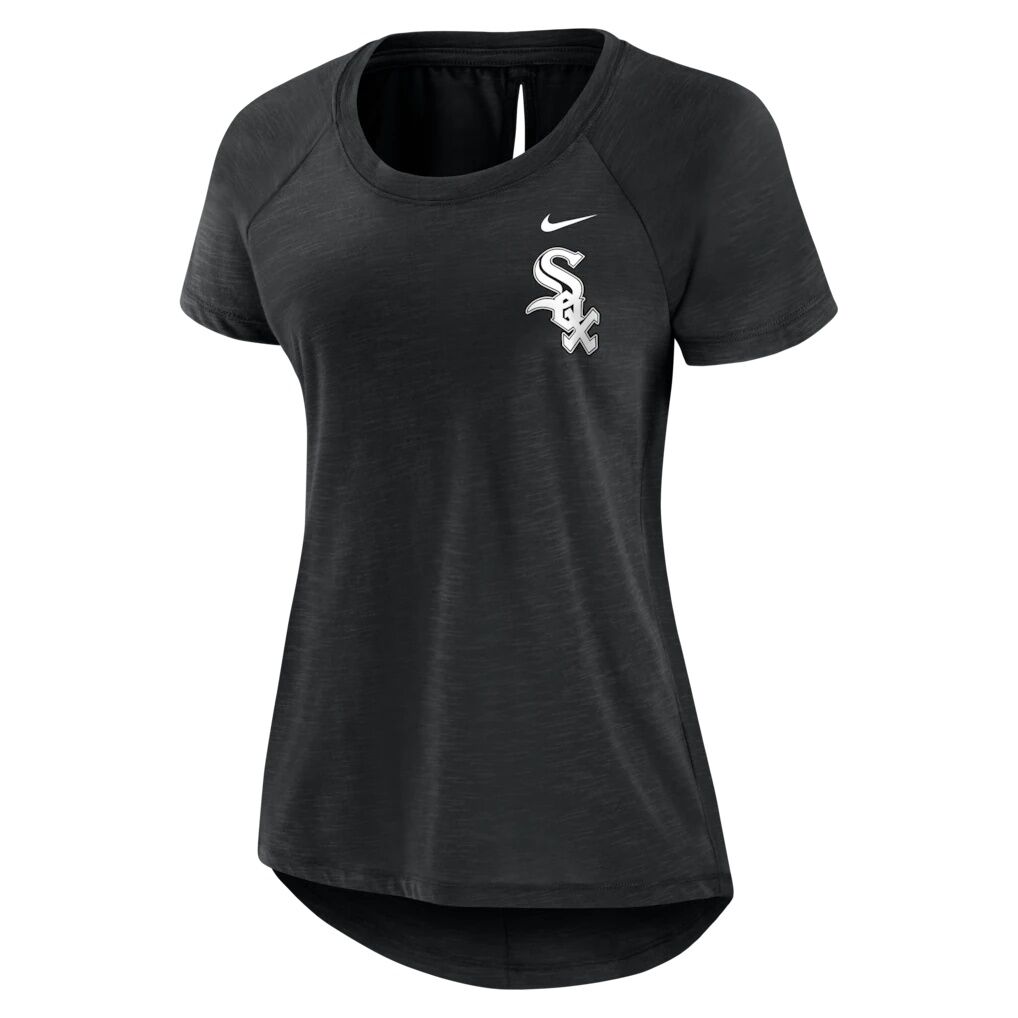 Chicago White Sox Nike Women's Summer Breeze Back Slit Raglan T-Shirt