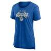 St. Louis Blues Fashion7 Women's Hit the Ice Tri-Blend T-Shirt - - Side View